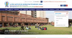 Desktop Screenshot of jiit.ac.in